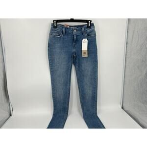 Levis 535 Super Skinny Jeans Women's Size 26x30 Slim Blue Stretch Denim NWT New